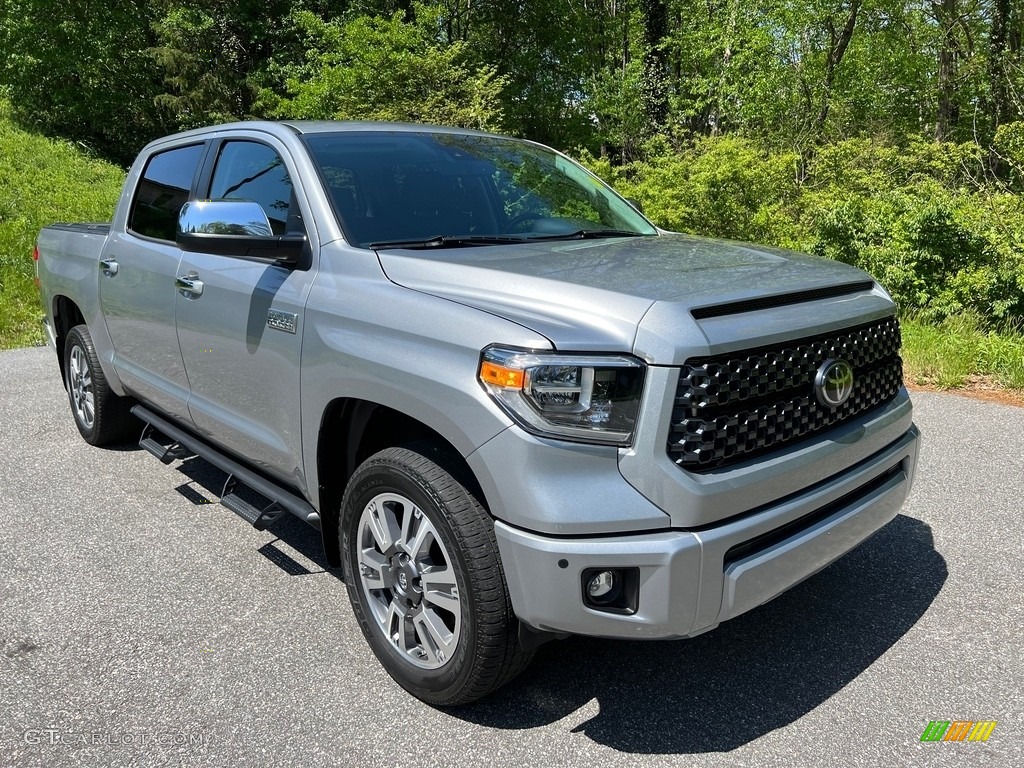 2021 Tundra Platinum CrewMax 4x4 - Silver Sky Metallic / Black photo #4