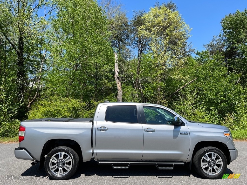 2021 Tundra Platinum CrewMax 4x4 - Silver Sky Metallic / Black photo #5