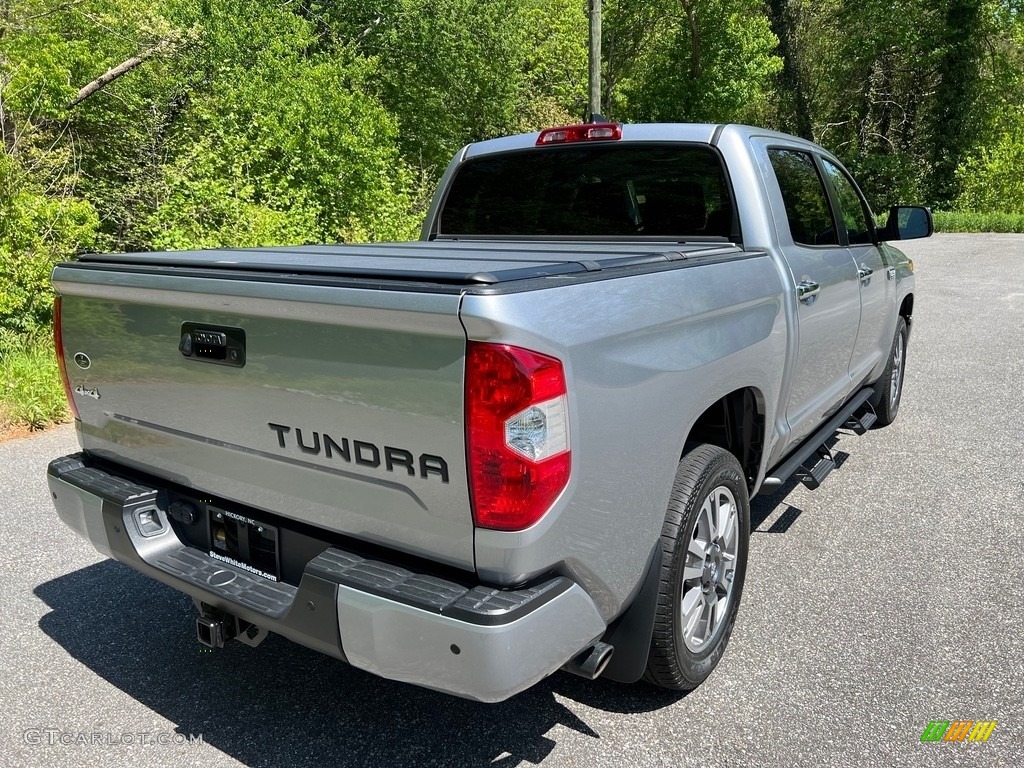 2021 Tundra Platinum CrewMax 4x4 - Silver Sky Metallic / Black photo #6