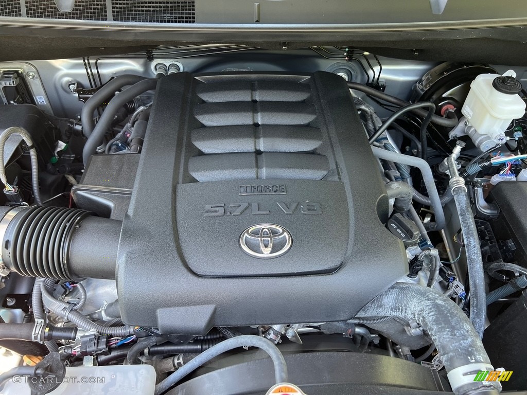 2021 Toyota Tundra Platinum CrewMax 4x4 Engine Photos