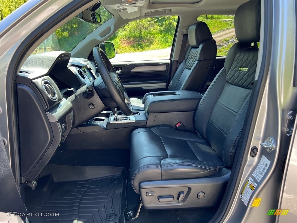 2021 Toyota Tundra Platinum CrewMax 4x4 Front Seat Photos