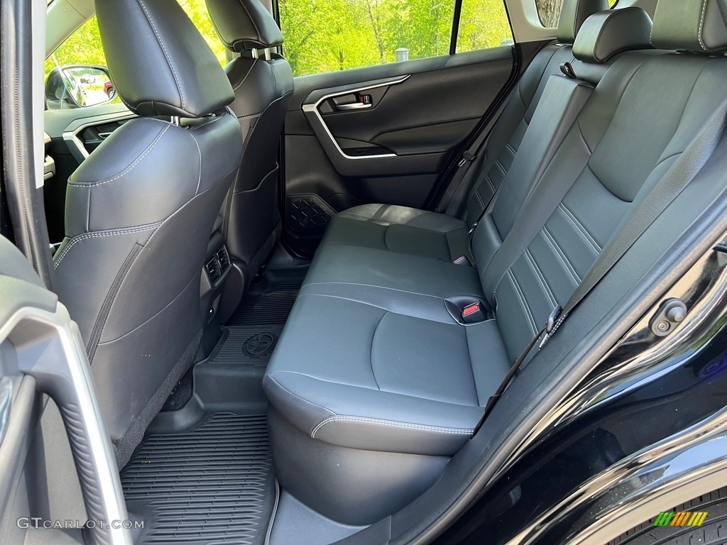 2021 RAV4 XLE AWD Hybrid - Midnight Black Metallic / Black photo #12