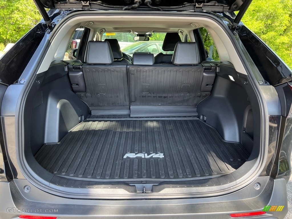 2021 RAV4 XLE AWD Hybrid - Midnight Black Metallic / Black photo #13