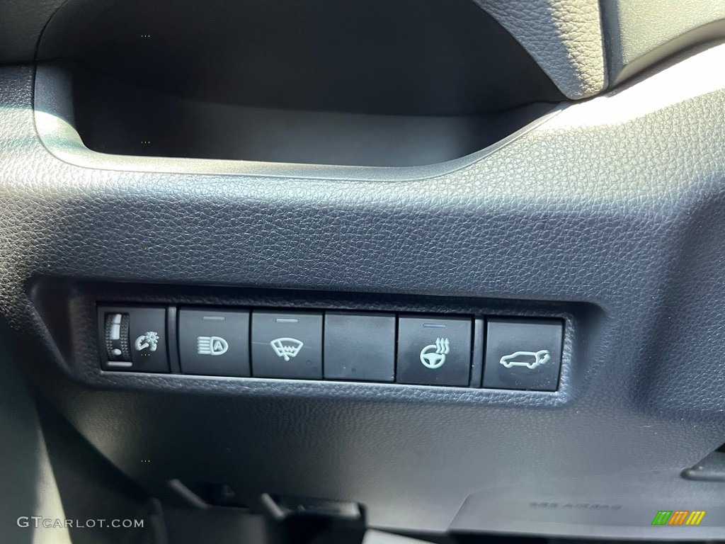 2021 RAV4 XLE AWD Hybrid - Midnight Black Metallic / Black photo #17