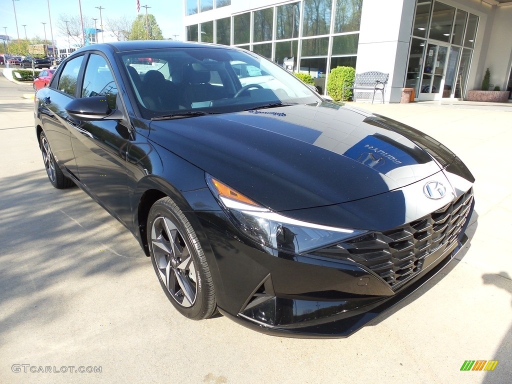 Onyx Black 2023 Hyundai Elantra SEL Exterior Photo #145990495