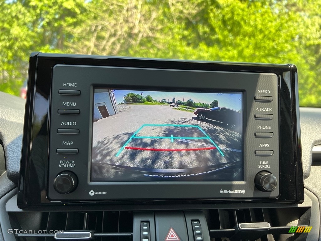 2021 RAV4 XLE AWD Hybrid - Midnight Black Metallic / Black photo #21