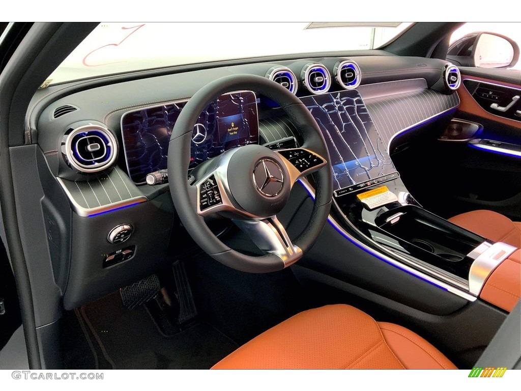 Sienna Brown Interior 2023 Mercedes-Benz GLC 300 4Matic Photo #145990534