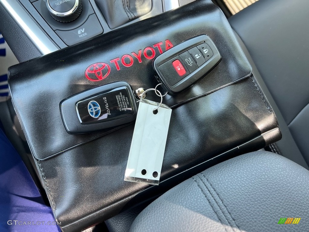 2021 RAV4 XLE AWD Hybrid - Midnight Black Metallic / Black photo #29
