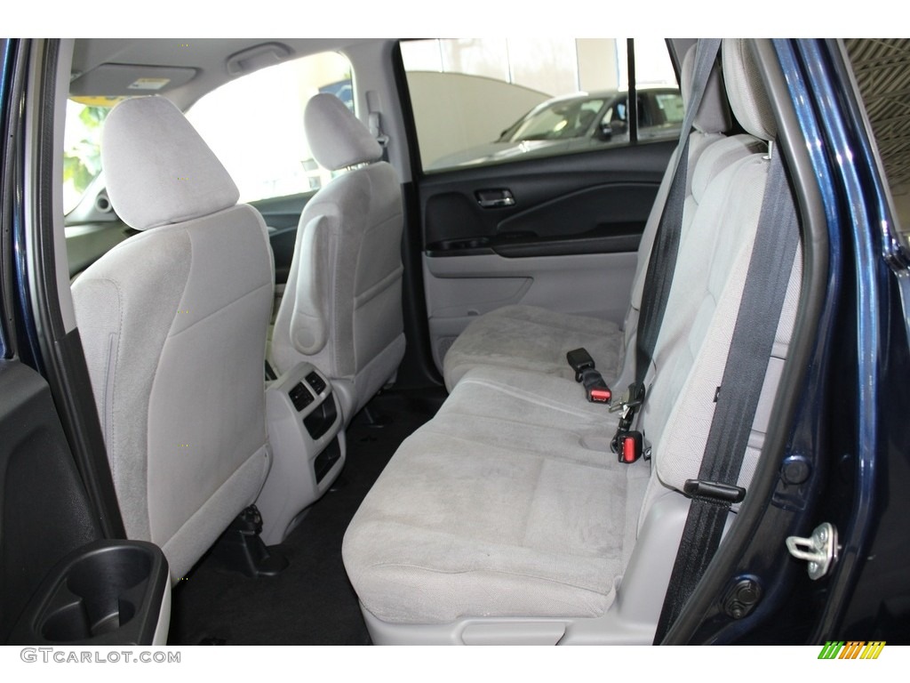 2019 Pilot LX AWD - Obsidian Blue Pearl / Gray photo #24