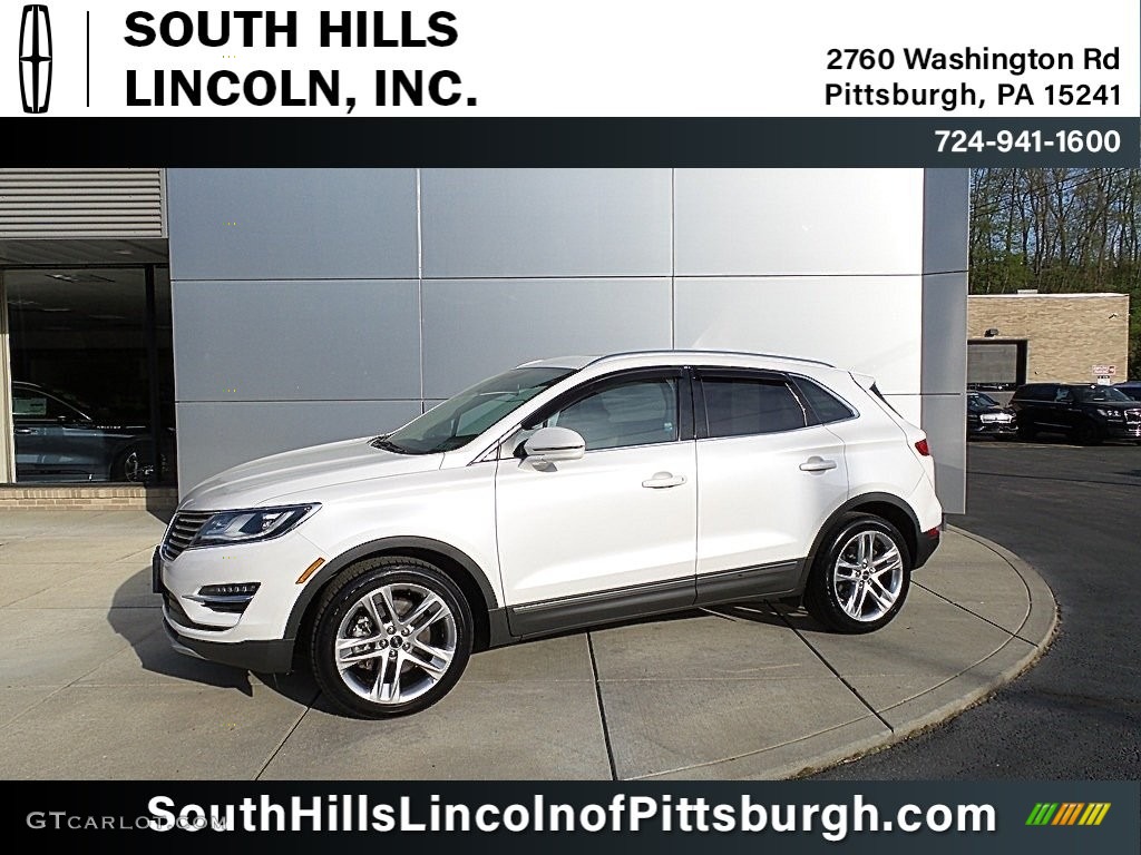 White Platinum Lincoln MKC