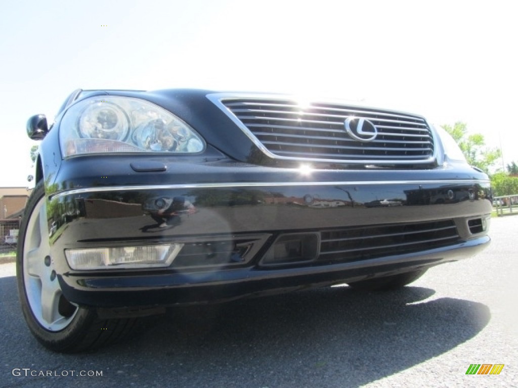 2005 LS 430 Sedan - Black Onyx / Black photo #2