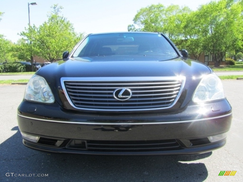 2005 LS 430 Sedan - Black Onyx / Black photo #4