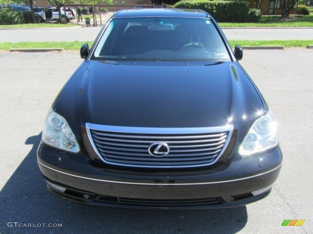 2005 LS 430 Sedan - Black Onyx / Black photo #5