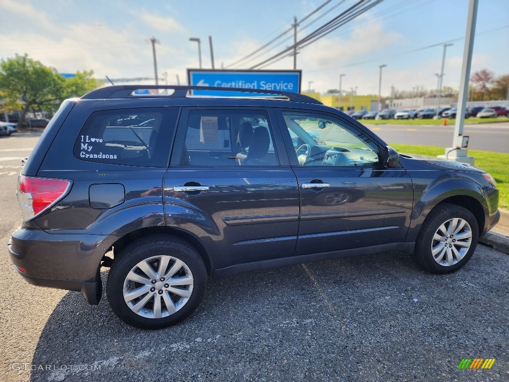 2013 Forester 2.5 X Limited - Dark Gray Metallic / Platinum photo #4