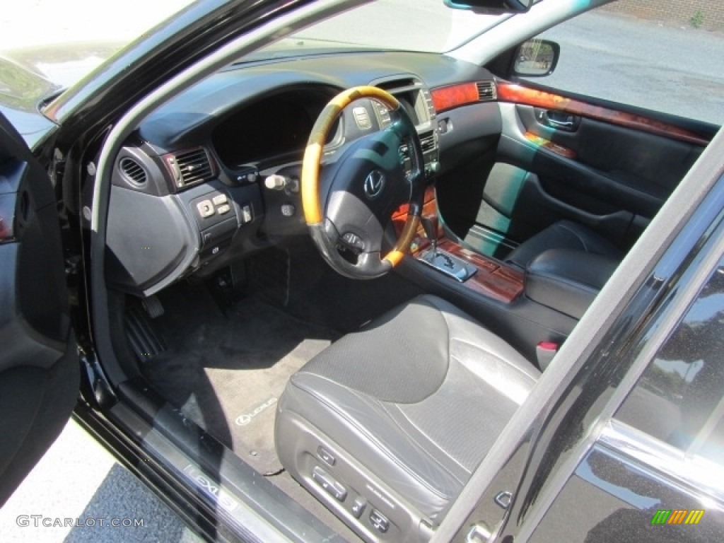 2005 LS 430 Sedan - Black Onyx / Black photo #16