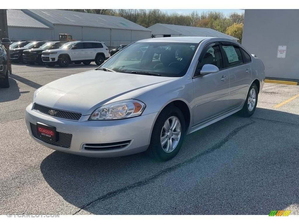 2012 Impala LS - Silver Ice Metallic / Ebony photo #7