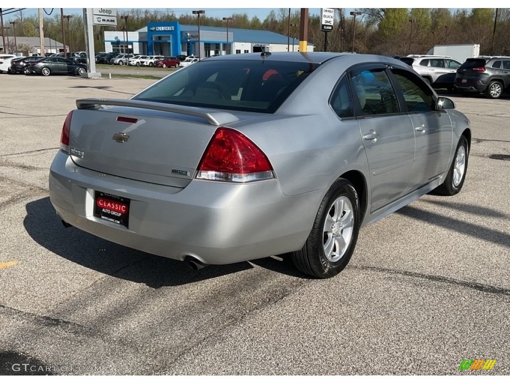 2012 Impala LS - Silver Ice Metallic / Ebony photo #8