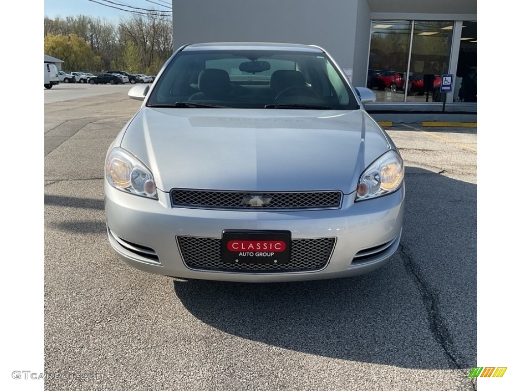 2012 Impala LS - Silver Ice Metallic / Ebony photo #10