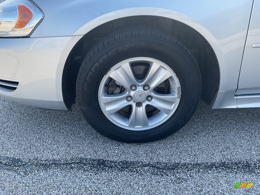 2012 Impala LS - Silver Ice Metallic / Ebony photo #13