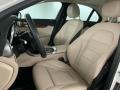 Silk Beige/Black Front Seat Photo for 2019 Mercedes-Benz C #145993845