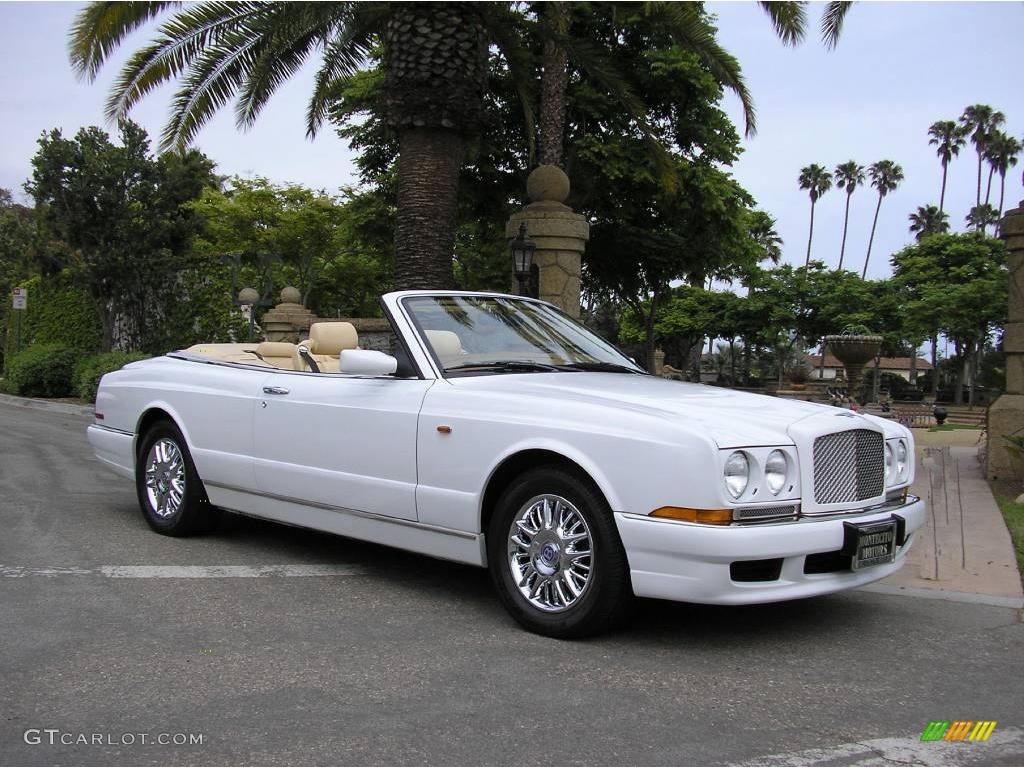 White Bentley Azure