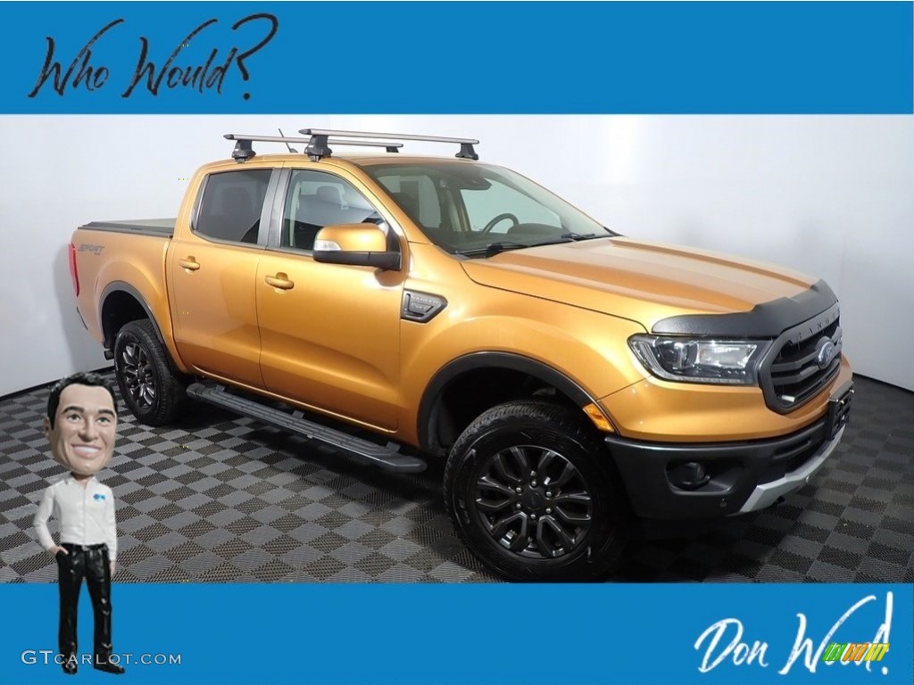 2019 Ranger Lariat SuperCrew 4x4 - Saber Metallic / Ebony photo #1