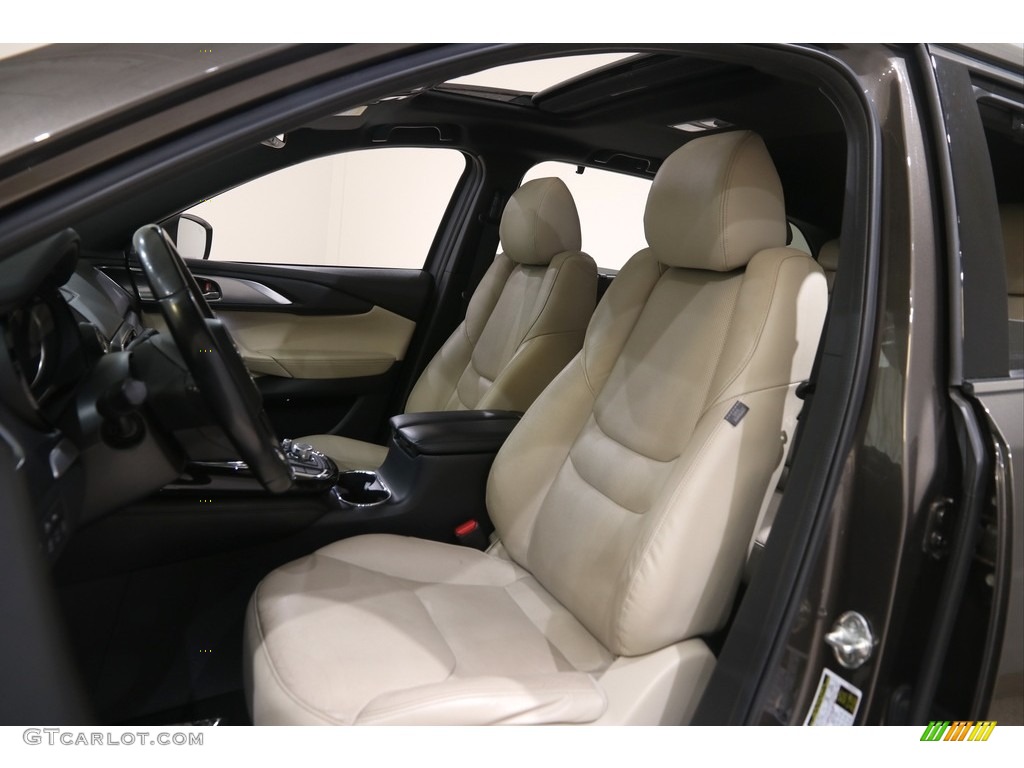 2017 CX-9 Grand Touring AWD - Titanium Flash Mica / Sand photo #5