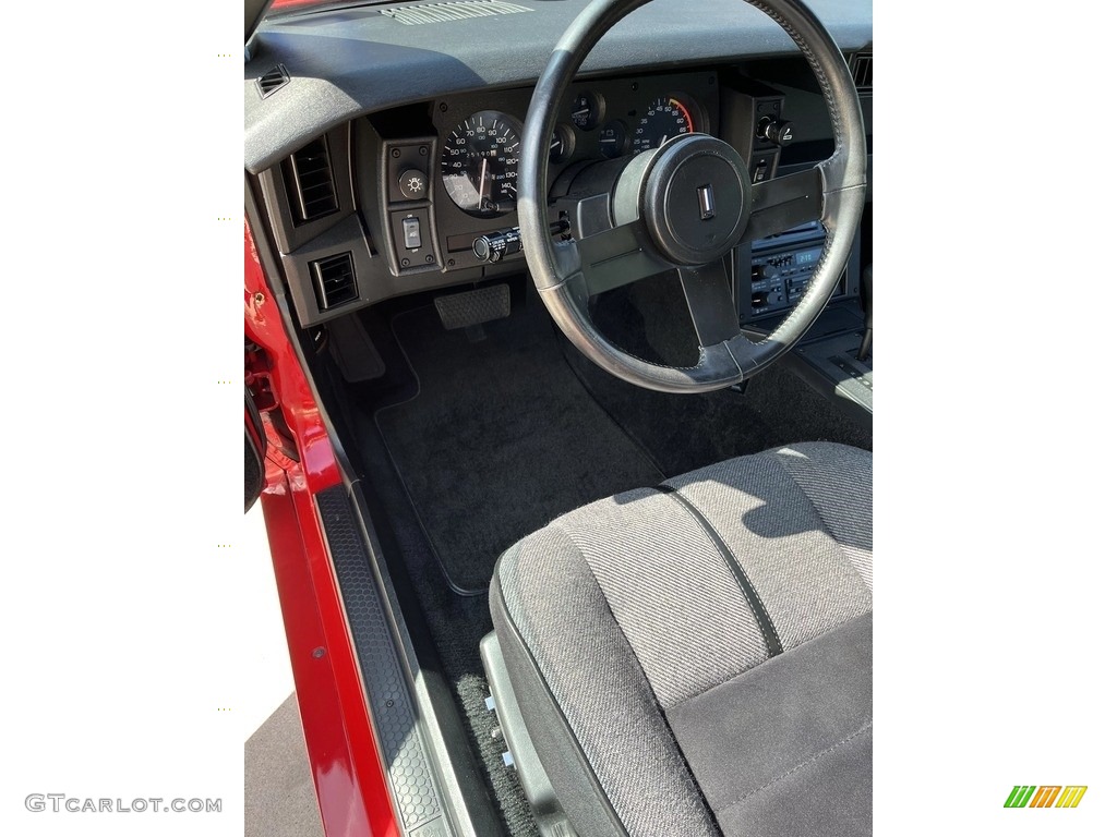 Gray Interior 1989 Chevrolet Camaro IROC-Z Coupe Photo #145994439