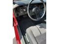 Gray 1989 Chevrolet Camaro IROC-Z Coupe Interior Color