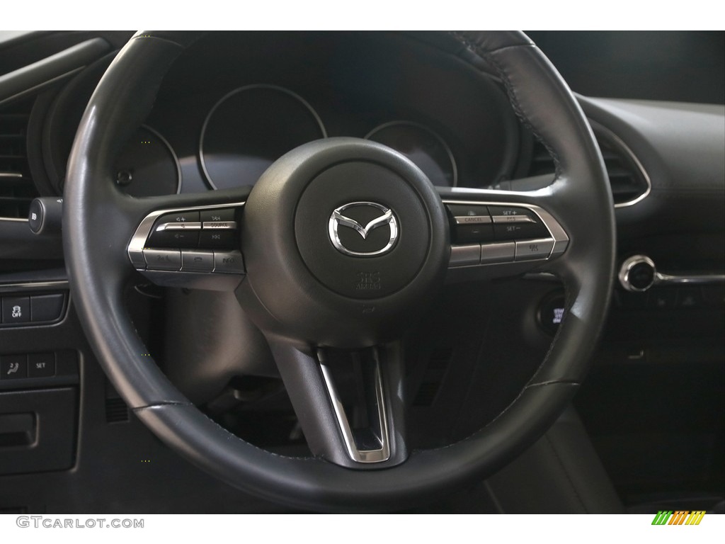 2021 Mazda3 Premium Sedan AWD - Deep Crystal Blue Mica / Black photo #7