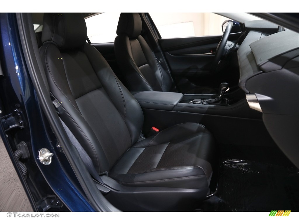 2021 Mazda3 Premium Sedan AWD - Deep Crystal Blue Mica / Black photo #16
