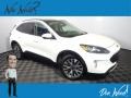 2020 Star White Metallic Tri-Coat Ford Escape Titanium 4WD  photo #1