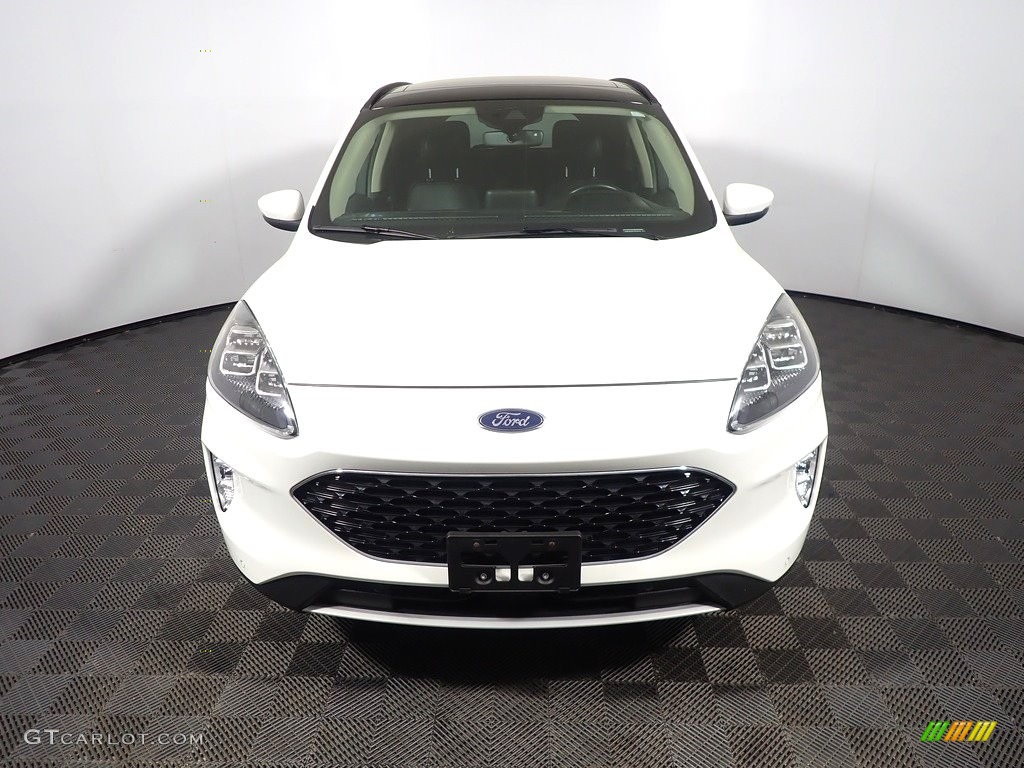 2020 Escape Titanium 4WD - Star White Metallic Tri-Coat / Ebony Black photo #6