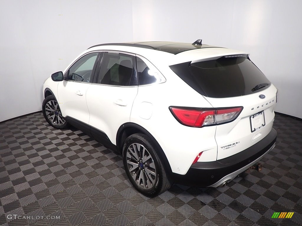 2020 Escape Titanium 4WD - Star White Metallic Tri-Coat / Ebony Black photo #13
