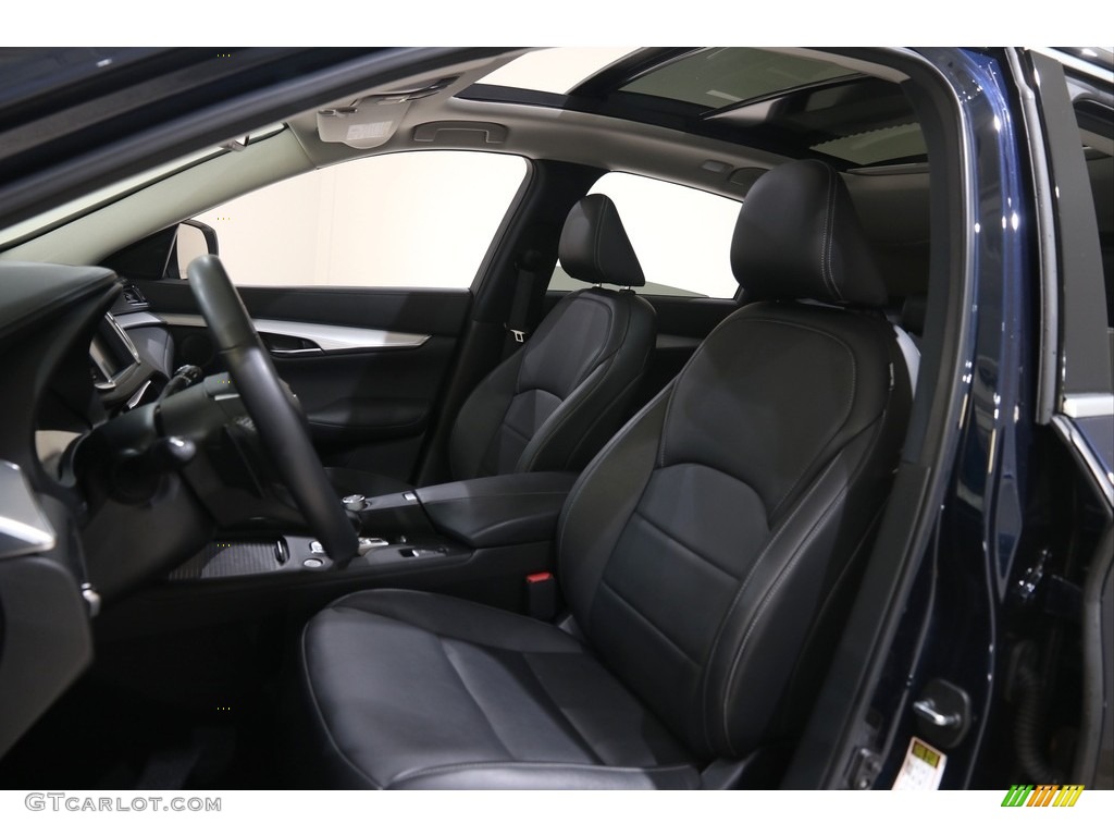 Graphite Interior 2020 Infiniti QX50 Luxe AWD Photo #145995069