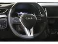 Graphite 2020 Infiniti QX50 Luxe AWD Steering Wheel