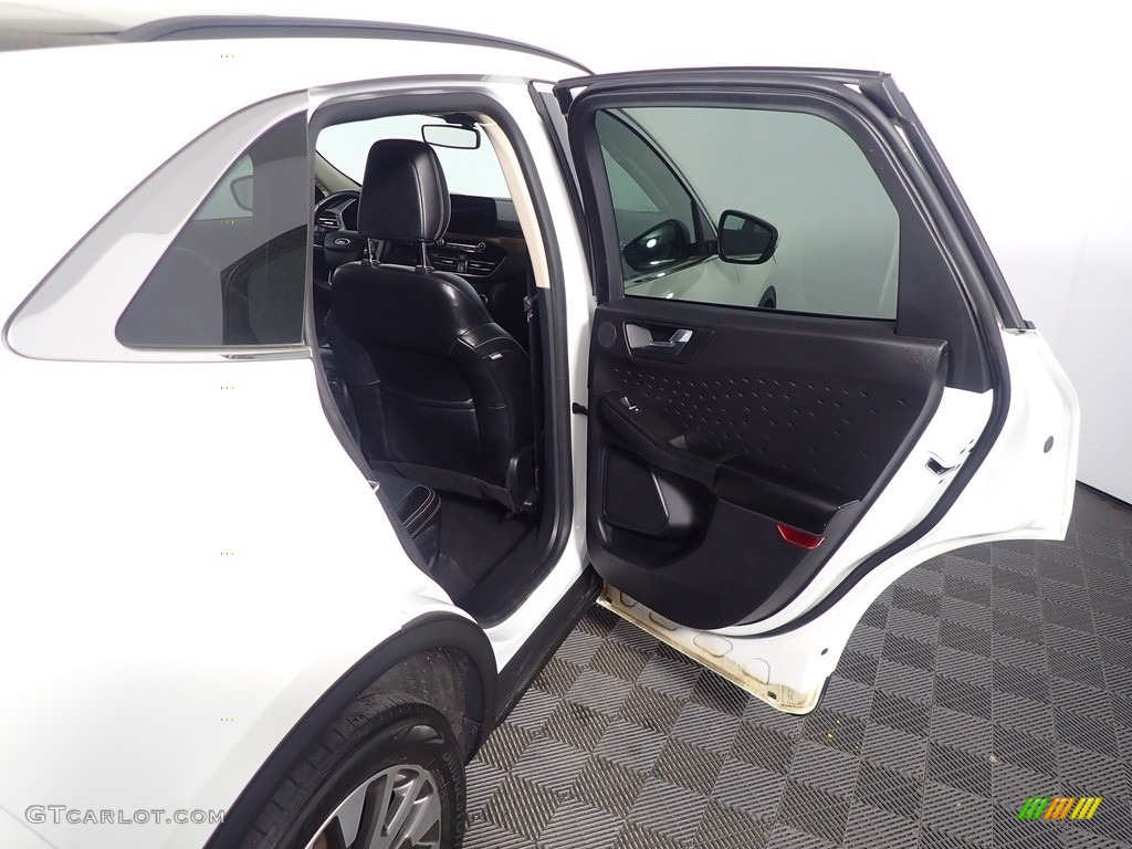2020 Escape Titanium 4WD - Star White Metallic Tri-Coat / Ebony Black photo #36