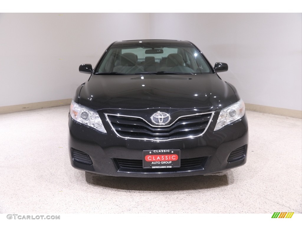 2010 Camry LE - Black / Ash Gray photo #2