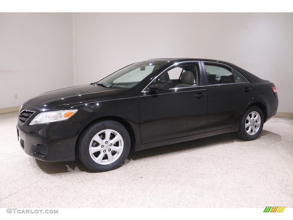 2010 Camry LE - Black / Ash Gray photo #3