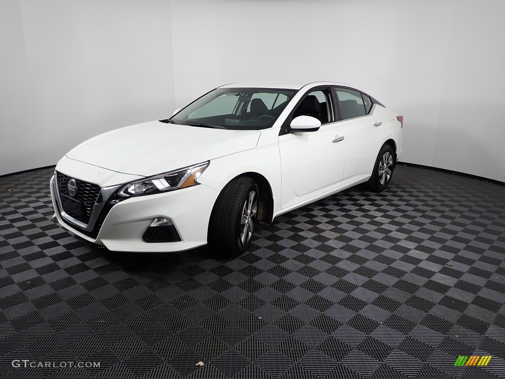 2019 Altima S AWD - Glacier White / Charcoal photo #5