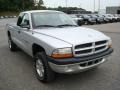 Bright Silver Metallic 2001 Dodge Dakota Sport Club Cab 4x4