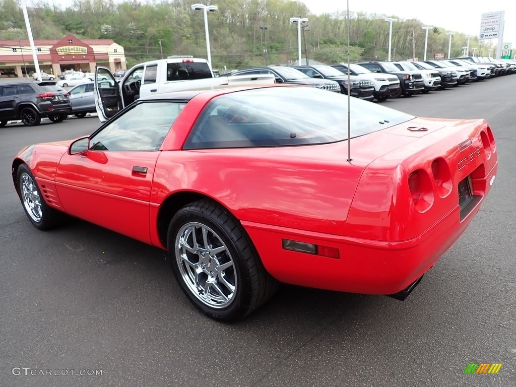 1993 Corvette Coupe - Torch Red / Black photo #3