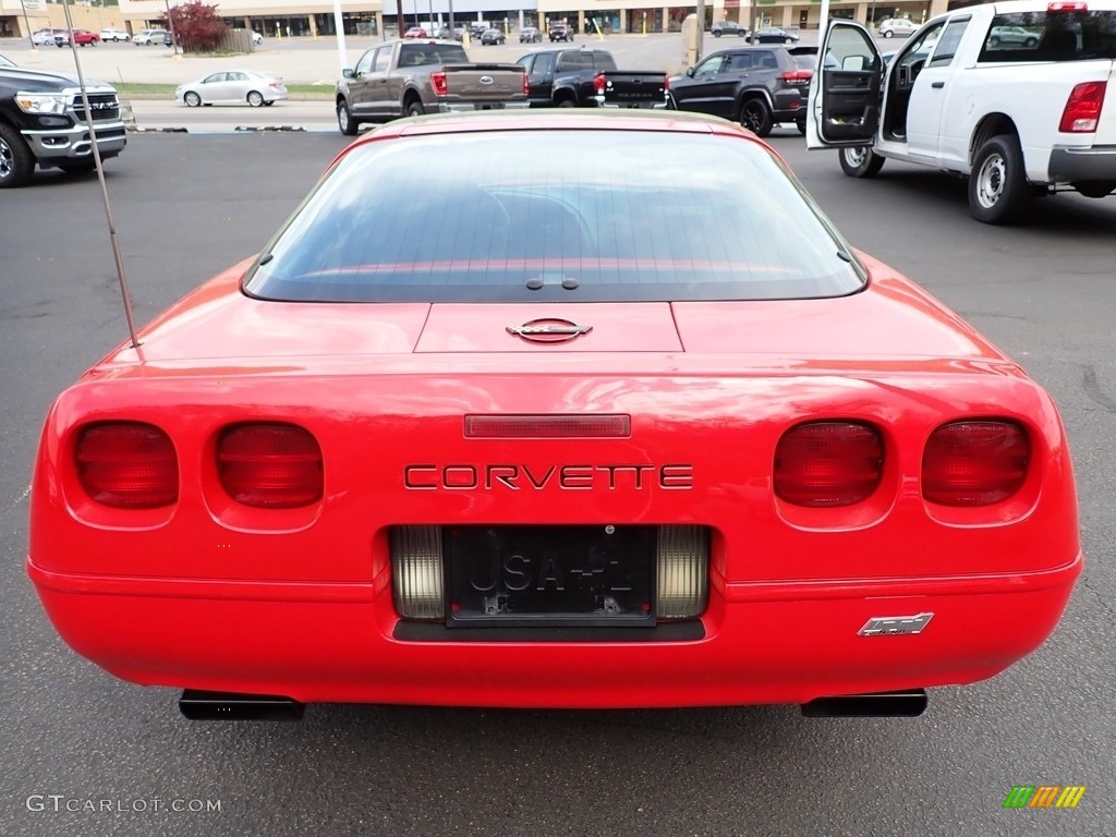 1993 Corvette Coupe - Torch Red / Black photo #4