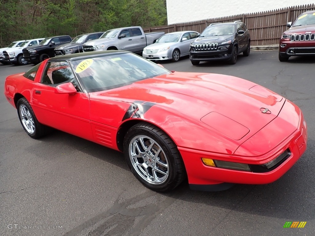 1993 Corvette Coupe - Torch Red / Black photo #8
