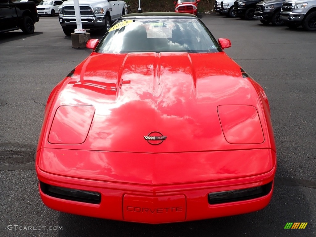 1993 Corvette Coupe - Torch Red / Black photo #9