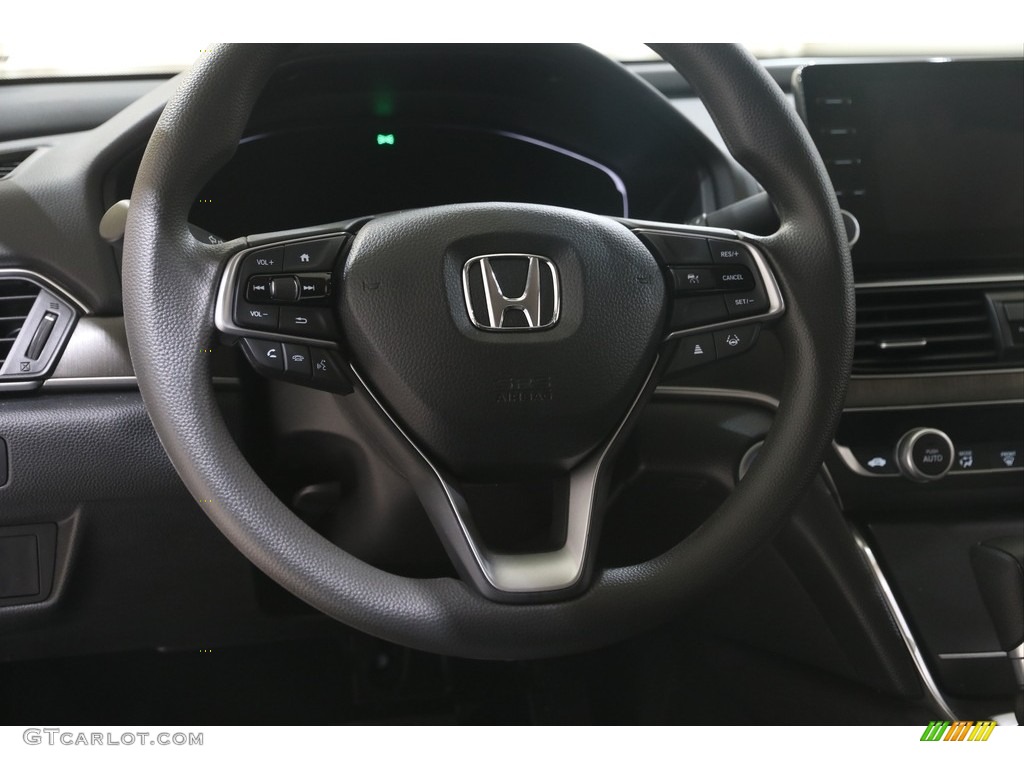 2021 Accord LX - Lunar Silver Metallic / Black photo #7