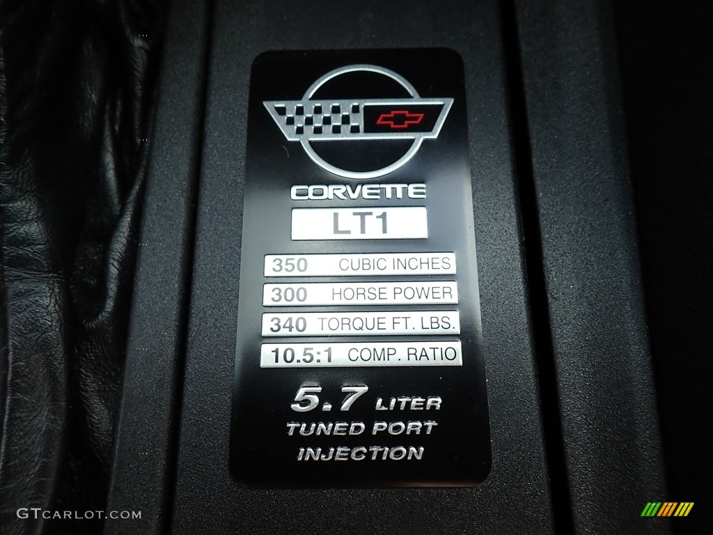 1993 Corvette Coupe - Torch Red / Black photo #17