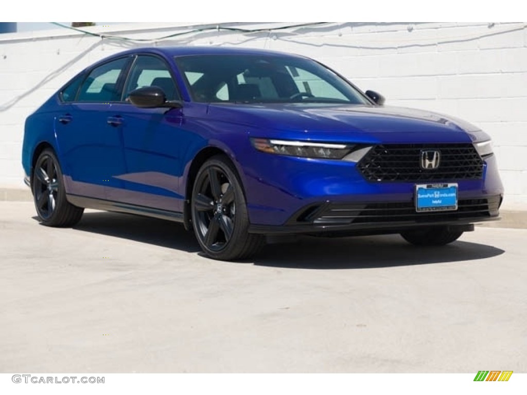 2023 Accord Sport-L Hybrid - Still Night Pearl / Black photo #1