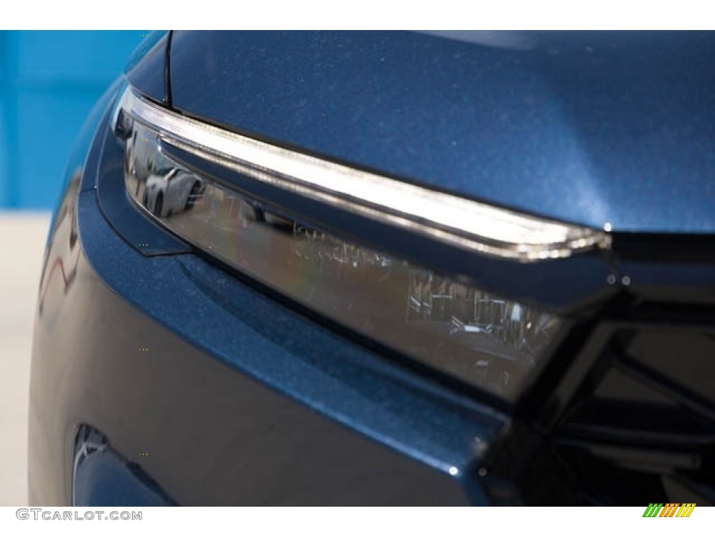 2023 CR-V Sport AWD Hybrid - Canyon River Blue Metallic / Black photo #4