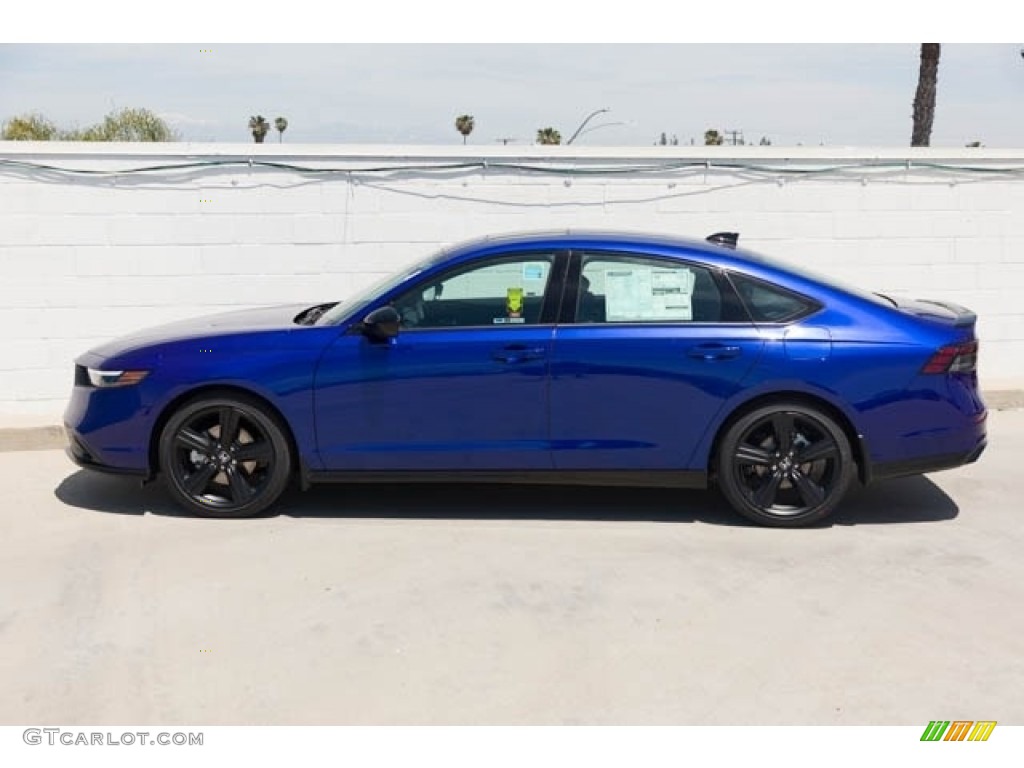 2023 Accord Sport-L Hybrid - Still Night Pearl / Black photo #6
